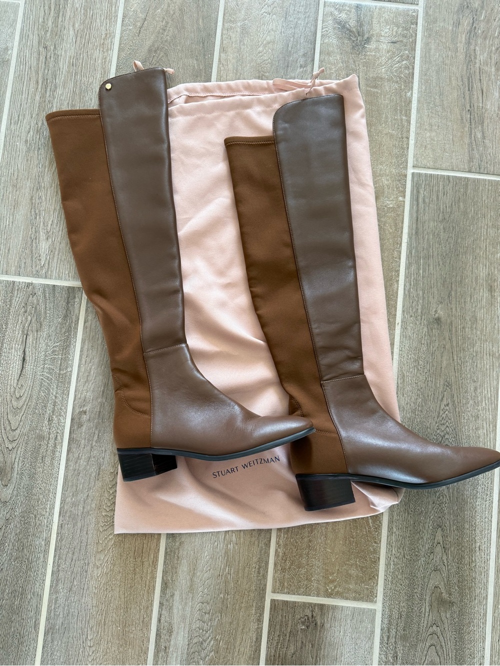 Stuart Weitzman 5050 Brown Over-the-Knee Boots